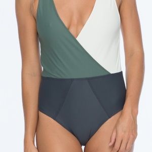 Aila Blue Freedom One Piece, Olive/Slate